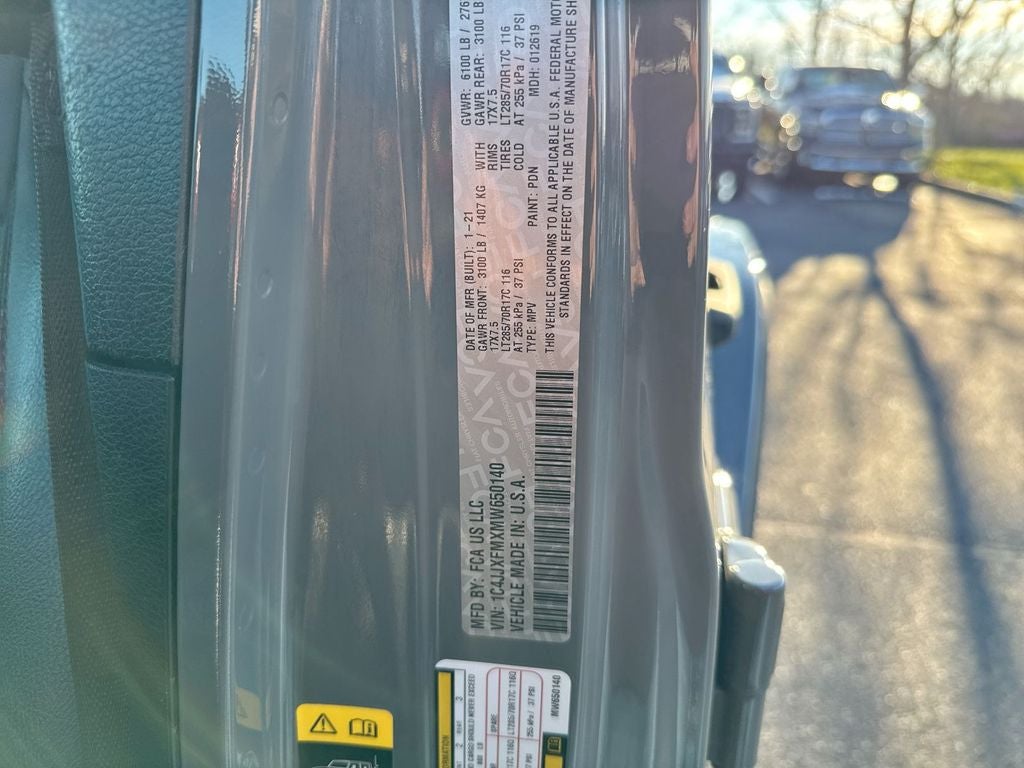 2021 Jeep Wrangler Unlimited Rubicon