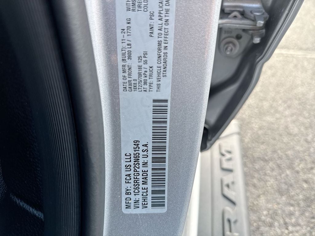 2025 RAM 1500 Warlock