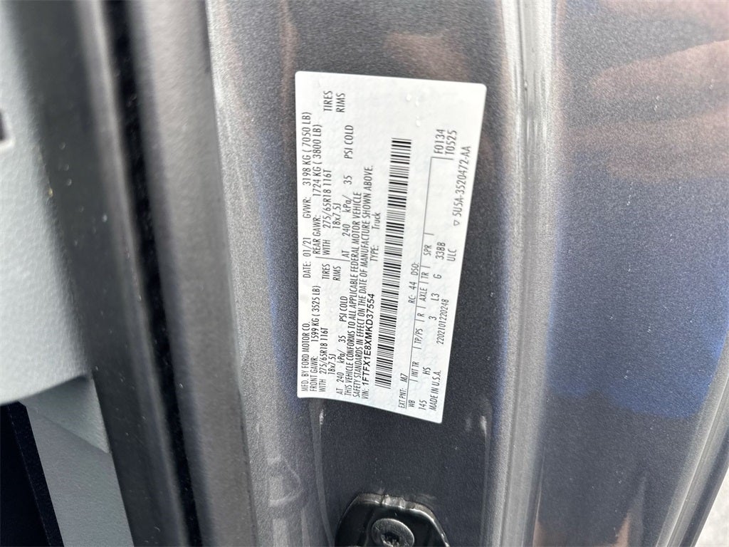 2021 Ford F-150 Lariat