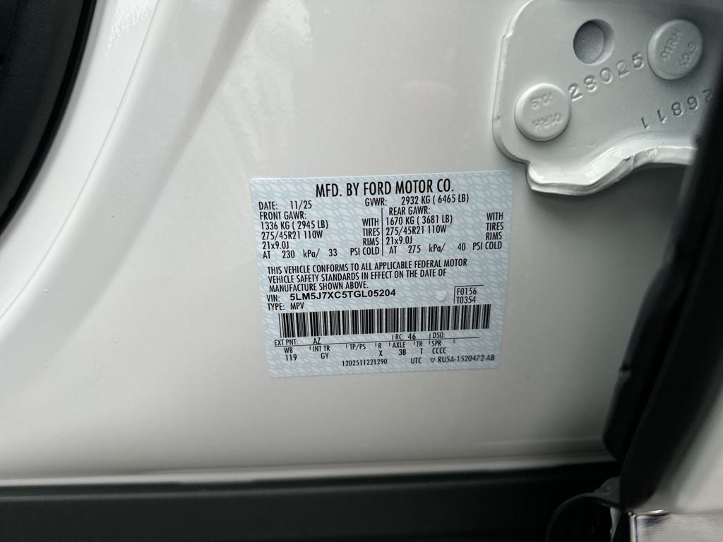 2026 Lincoln Aviator Reserve