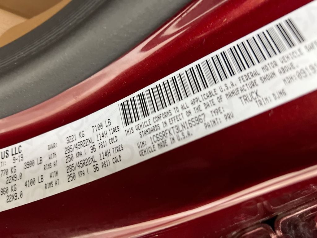 2020 RAM 1500 Laramie Longhorn