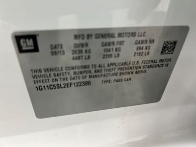 2014 Chevrolet Malibu LT