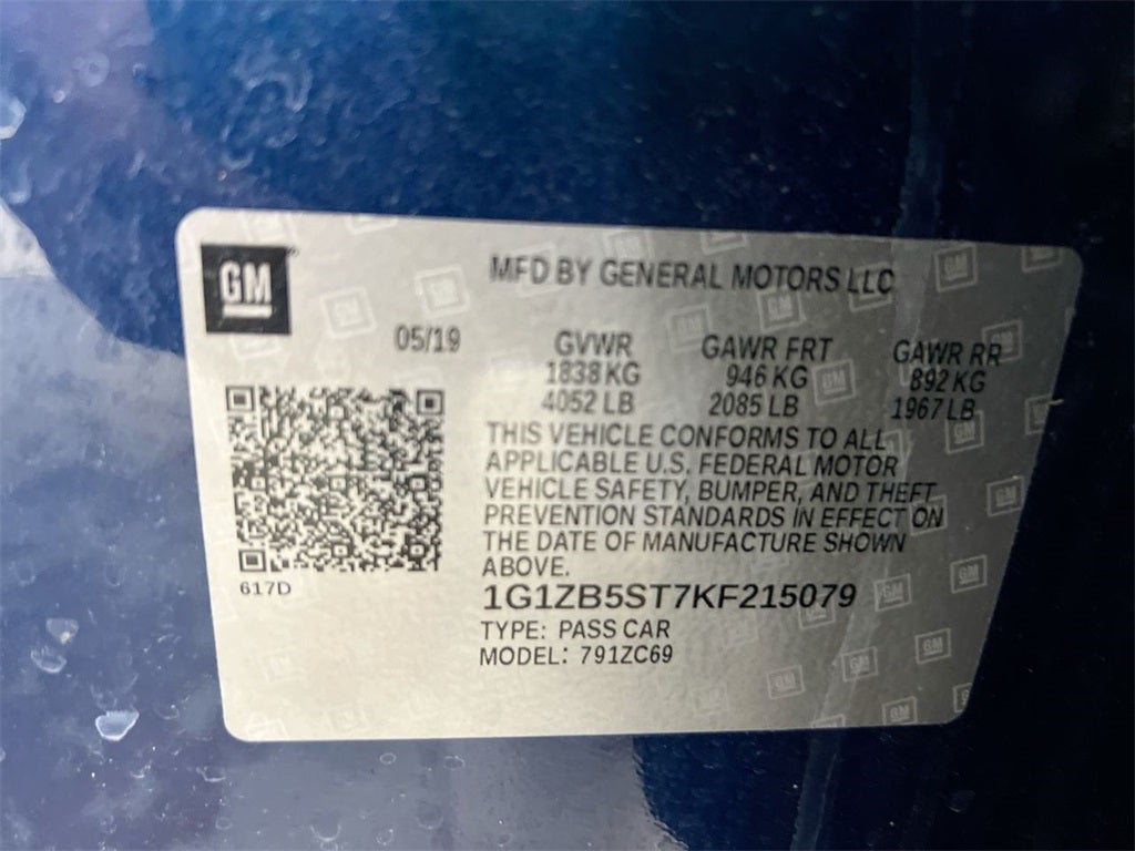 2019 Chevrolet Malibu LS