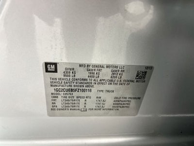 2015 Chevrolet Silverado 2500HD Work Truck