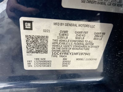 2021 Chevrolet Silverado 2500HD High Country