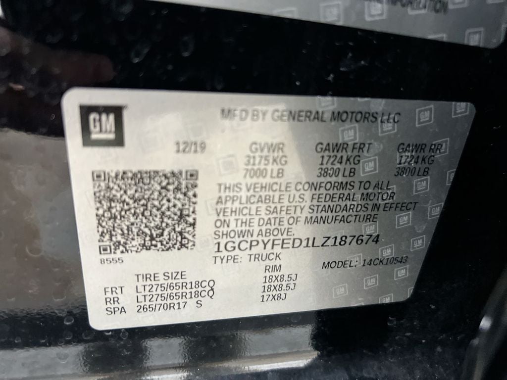 2020 Chevrolet Silverado 1500 LT Trail Boss