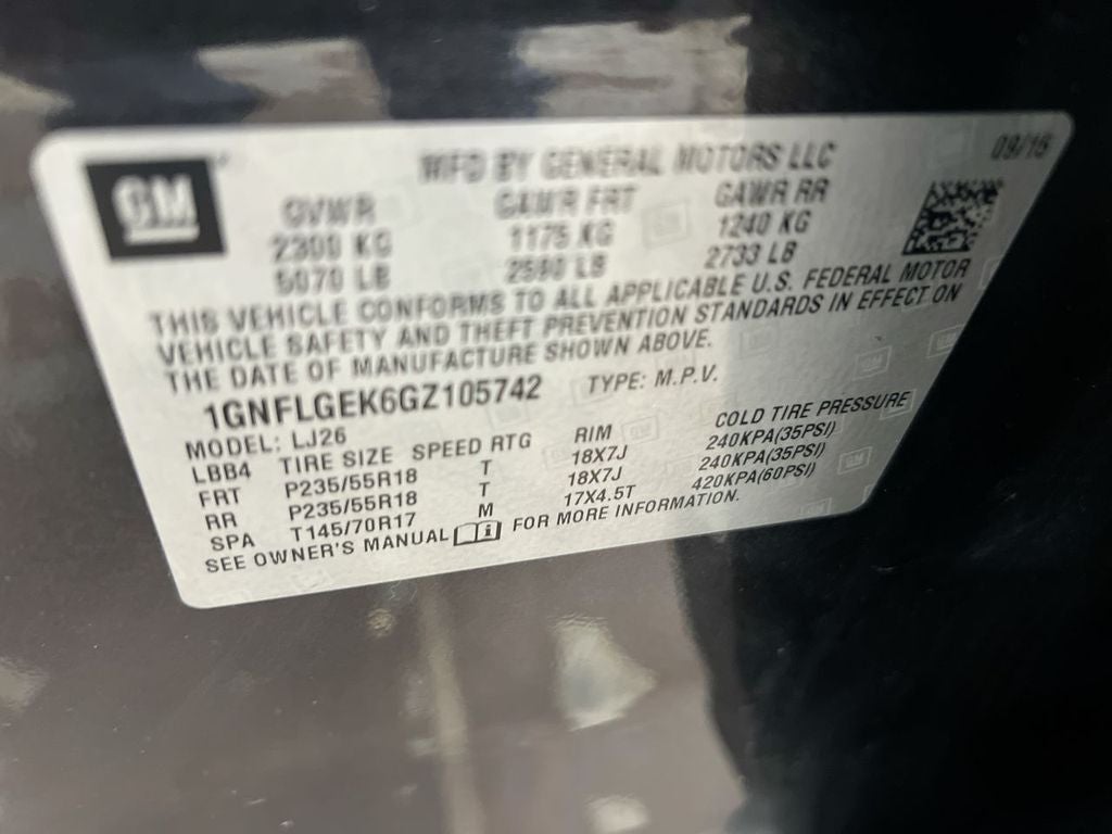 2016 Chevrolet Equinox LTZ