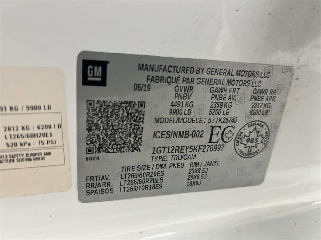 2019 GMC Sierra 2500HD SLT