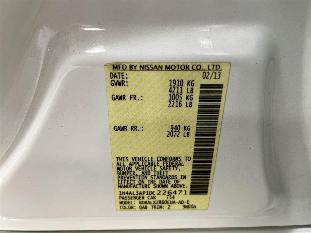 2013 Nissan Altima 2.5 SL