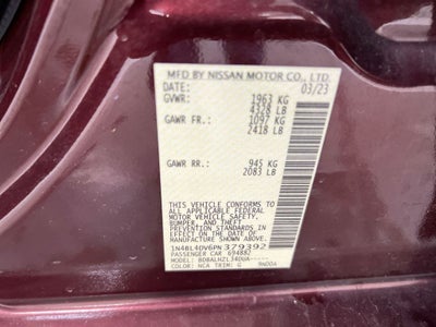 2023 Nissan Altima 2.5 SV