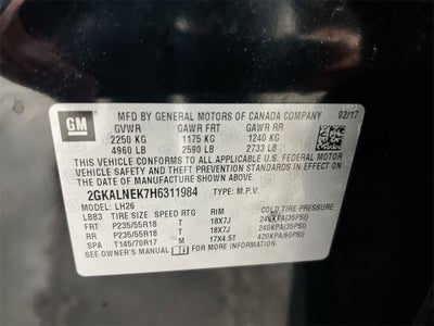 2017 GMC Terrain SLE-2