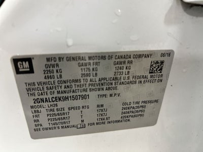 2017 Chevrolet Equinox LT