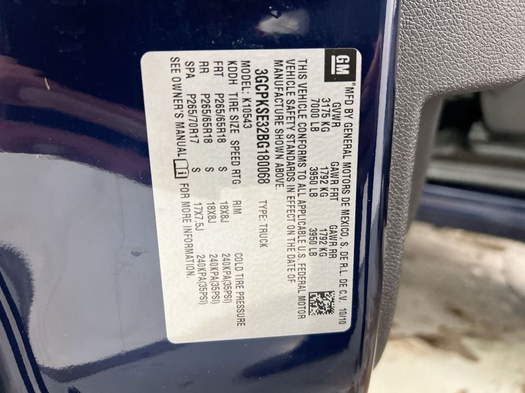 2011 Chevrolet Silverado 1500 LT