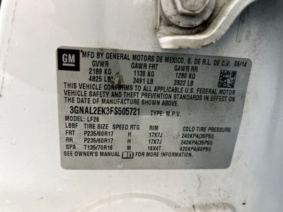 2015 Chevrolet Captiva Sport 2LS