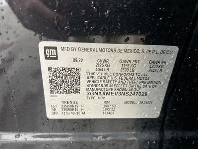 2022 Chevrolet Equinox RS