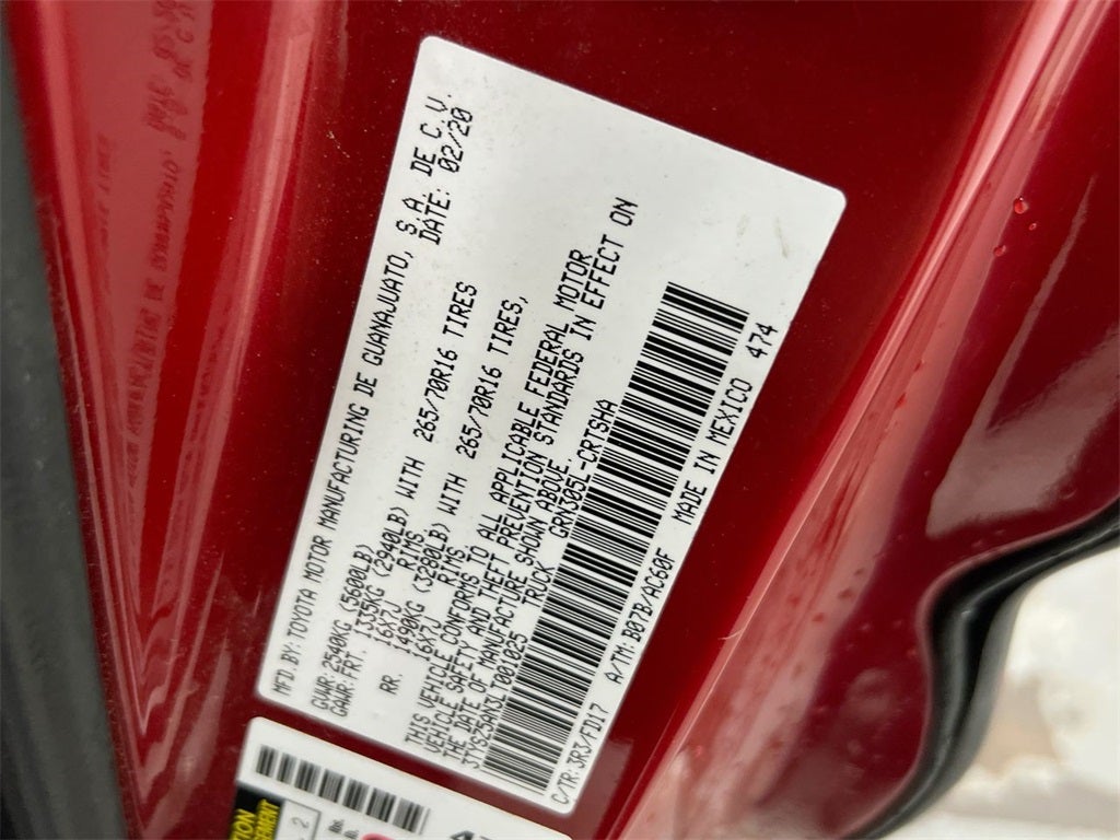 2020 Toyota Tacoma TRD Off-Road