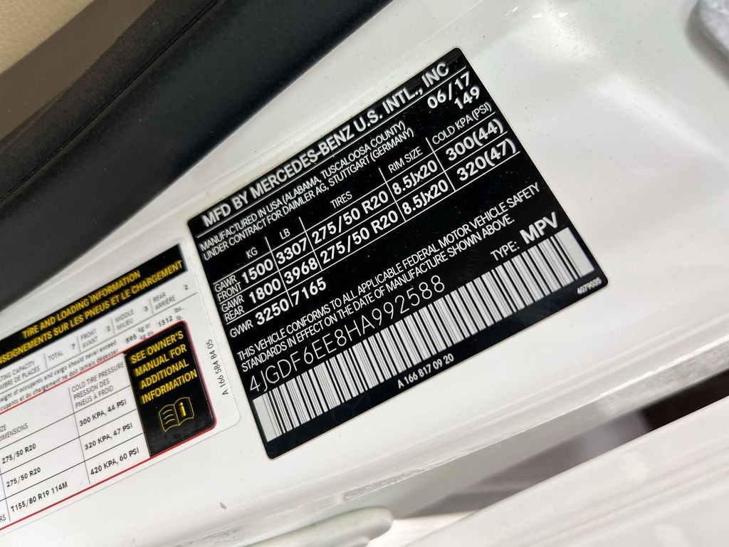 2017 Mercedes-Benz GLS GLS 450