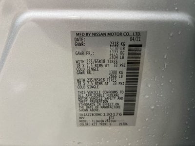 2021 Nissan Murano SV