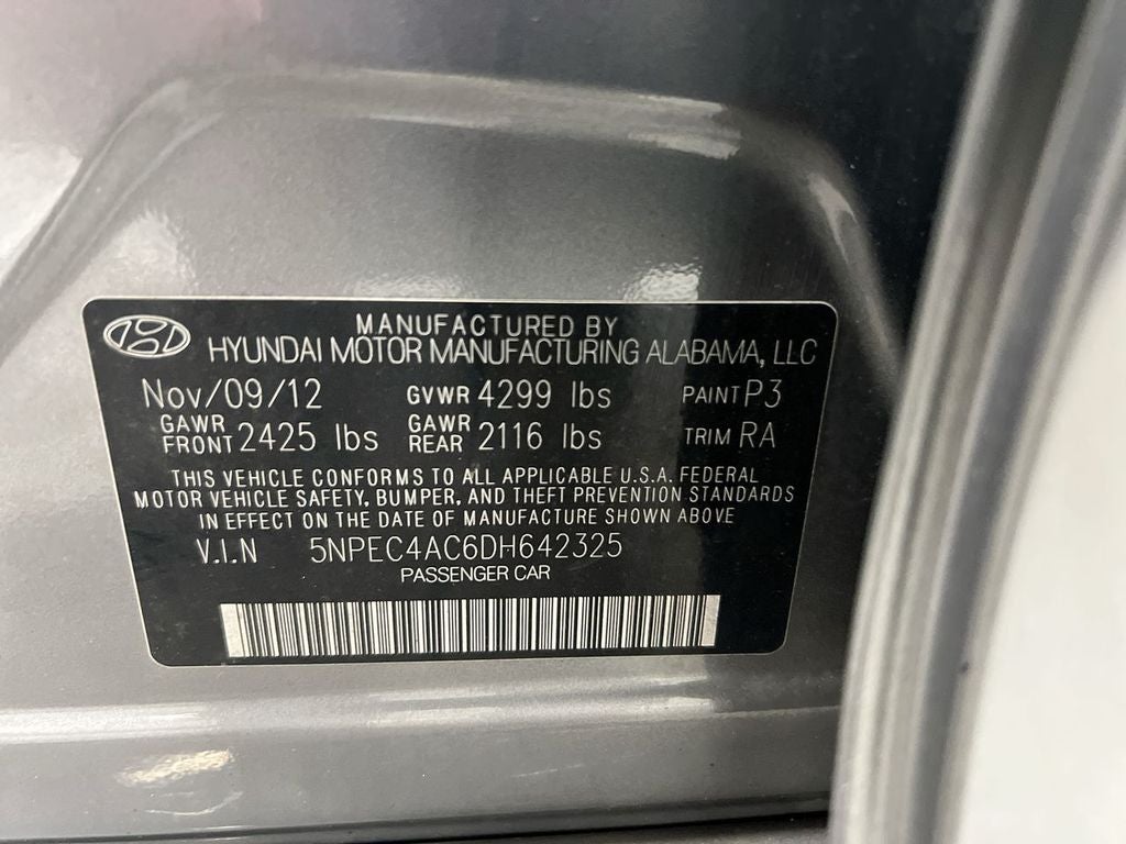 2013 Hyundai Sonata SE