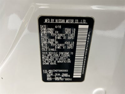 2016 INFINITI QX80 Base