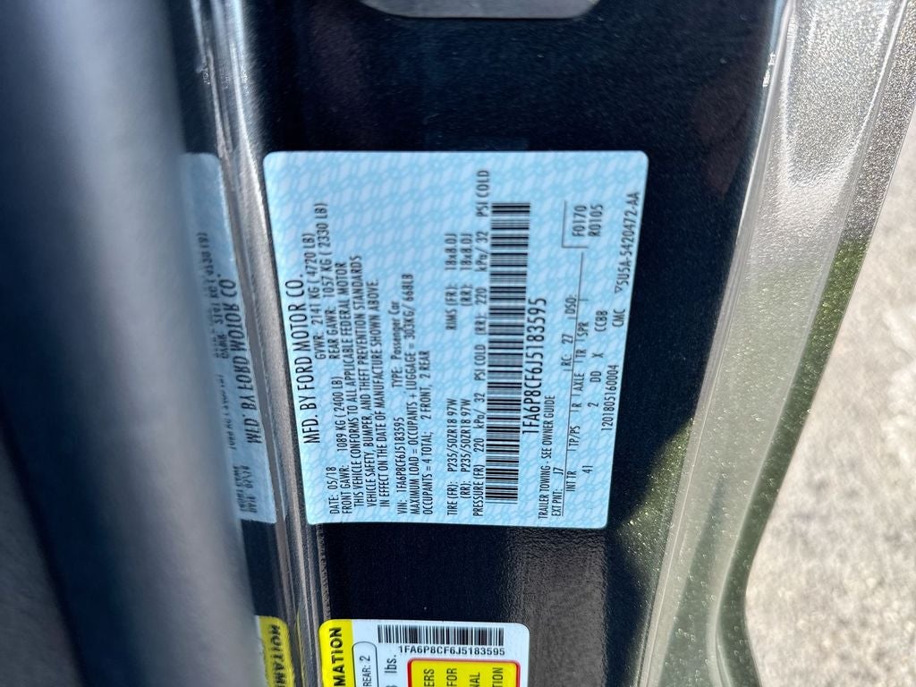 2018 Ford Mustang GT Premium