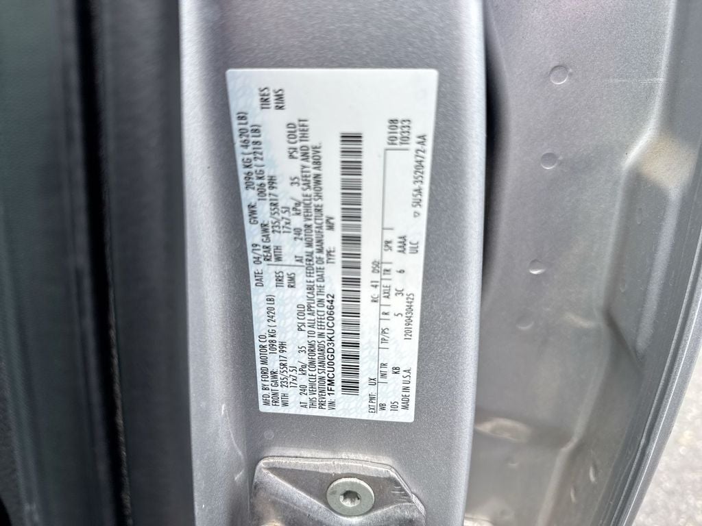 2019 Ford Escape SE