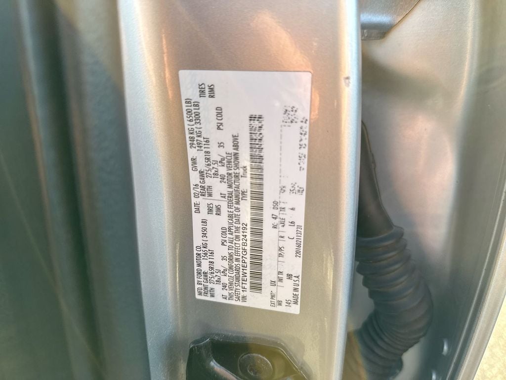 2016 Ford F-150 Lariat