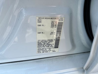 2018 Nissan Altima 2.5 SR