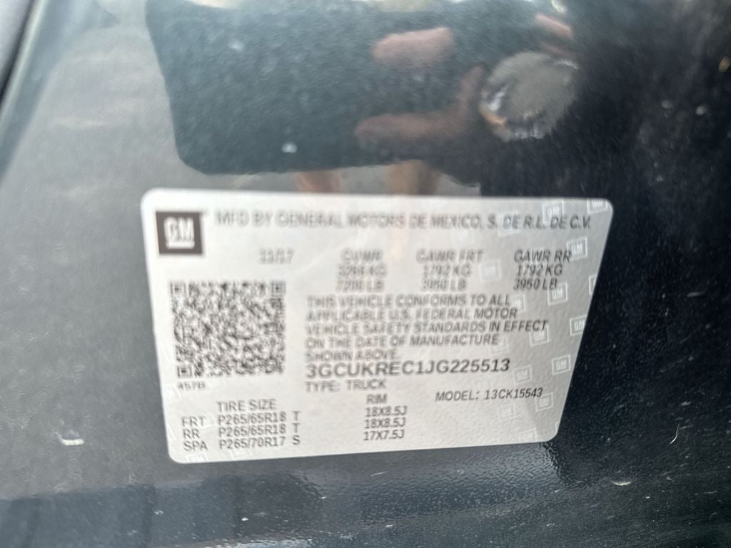 2018 Chevrolet Silverado 1500 LT