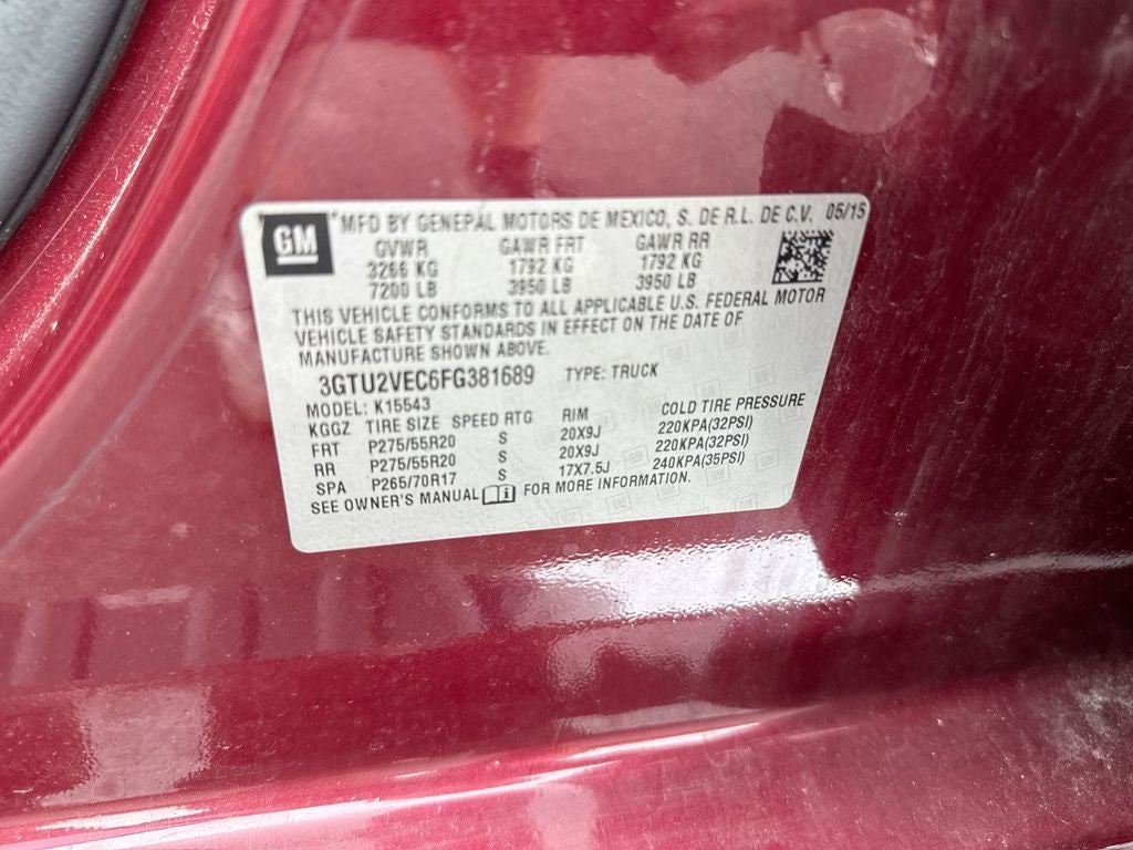 2015 GMC Sierra 1500 SLT