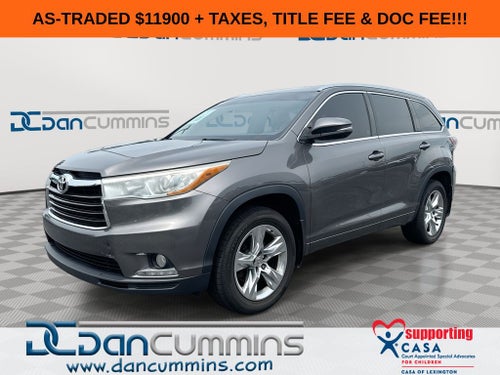 2015 Toyota Highlander Limited