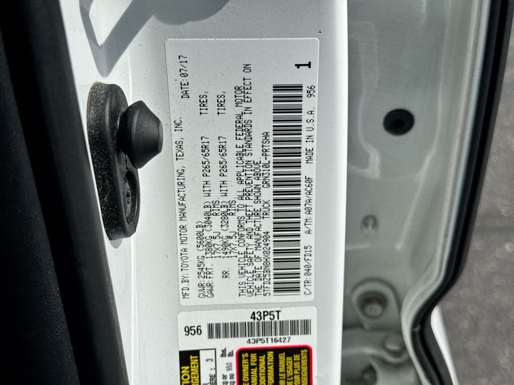 2017 Toyota Tacoma Base