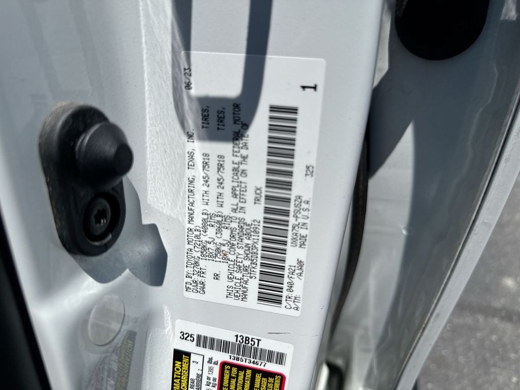 2023 Toyota Tundra SR