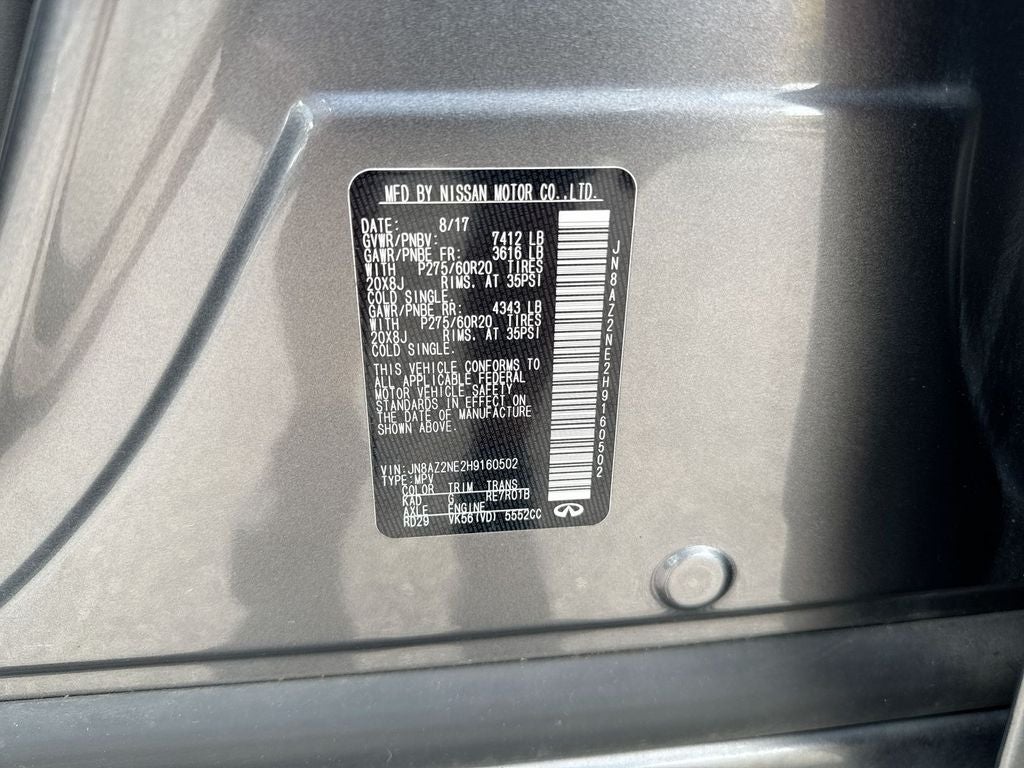 2017 INFINITI QX80 Base