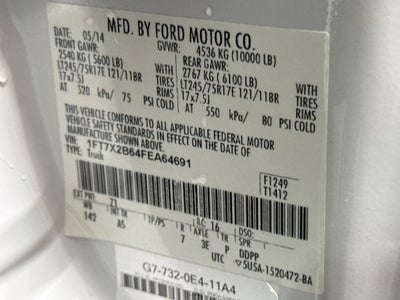 2015 Ford F-250SD XL