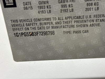 2015 Chevrolet Cruze LTZ