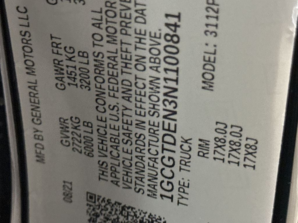 2022 Chevrolet Colorado Z71