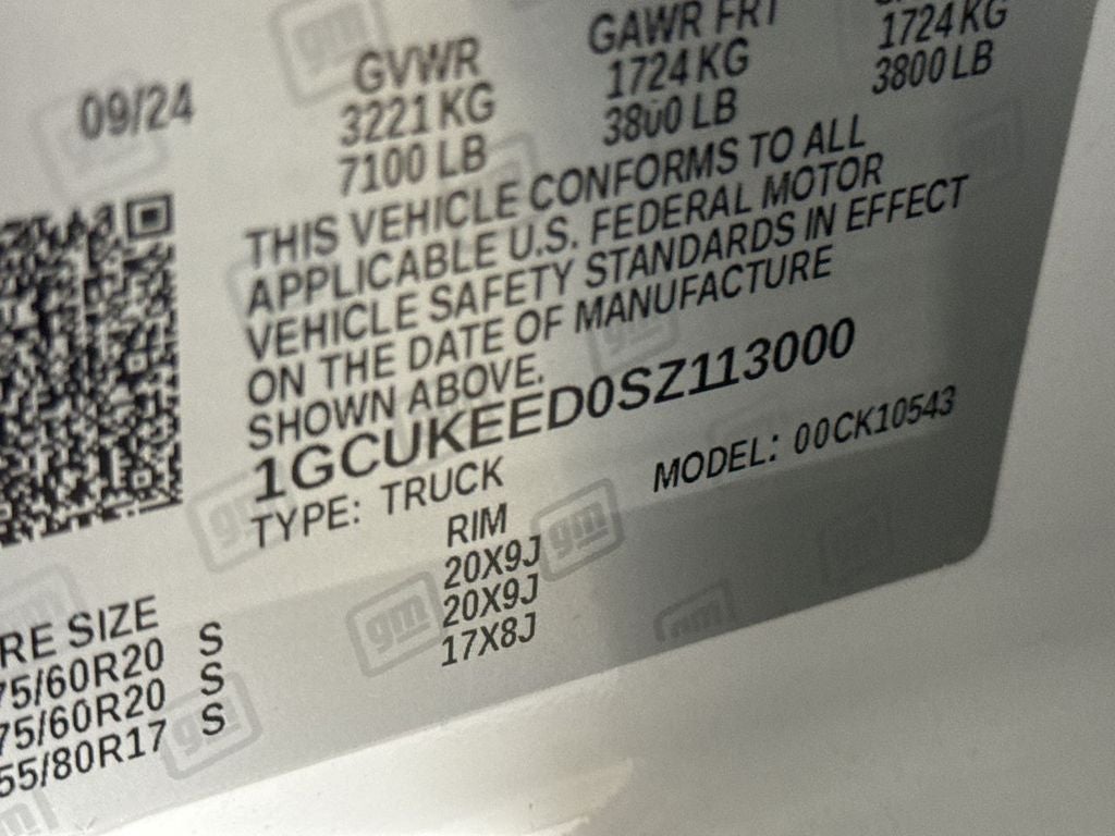 2025 Chevrolet Silverado 1500 RST