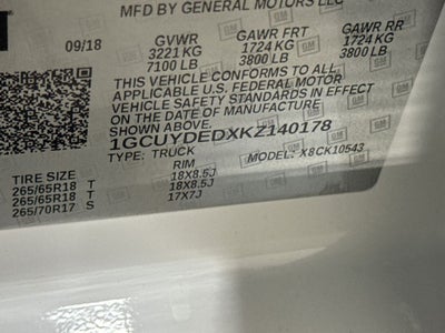 2019 Chevrolet Silverado 1500 LT