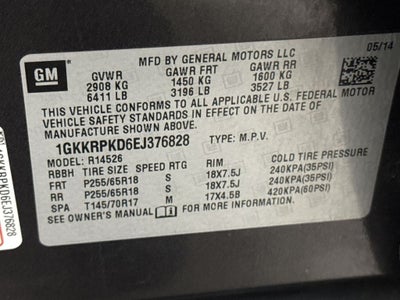 2014 GMC Acadia SLE-2