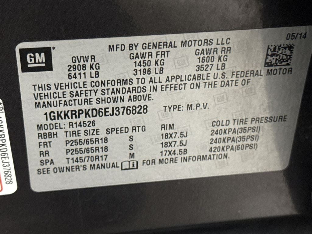 2014 GMC Acadia SLE-2