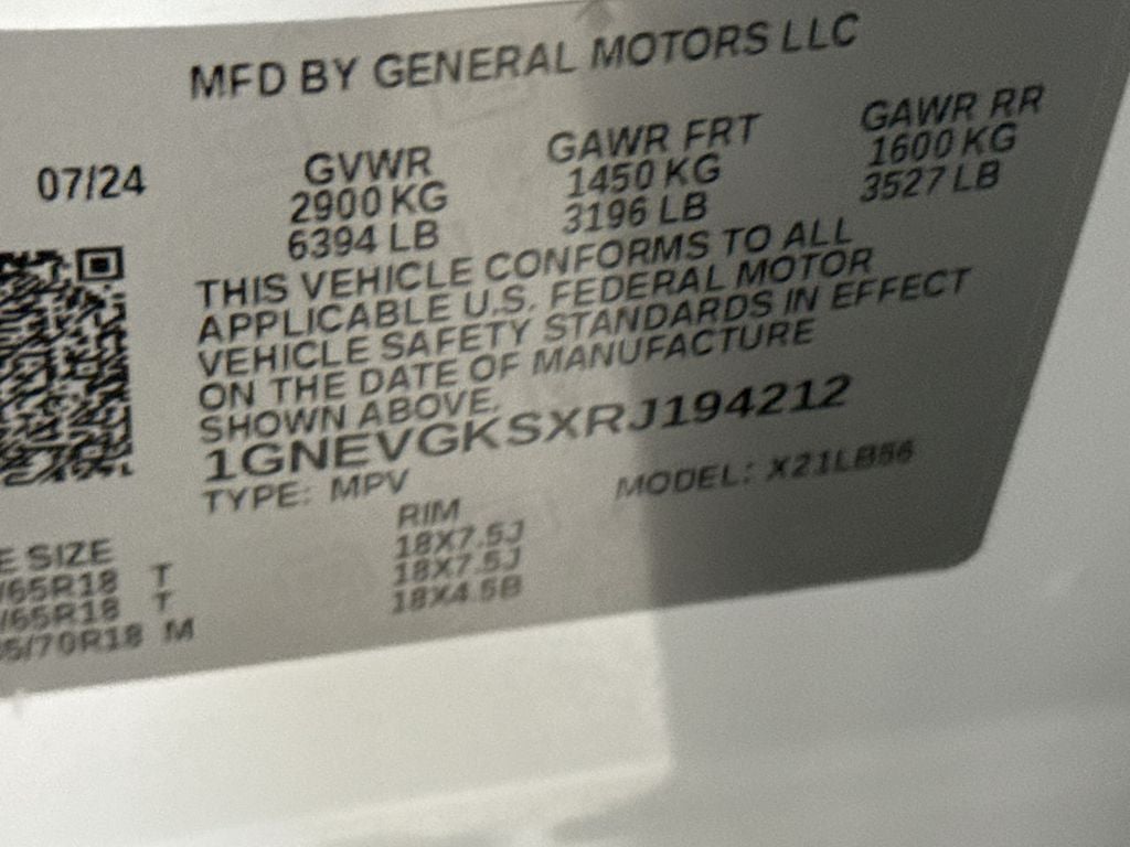 2024 Chevrolet Traverse 2LT