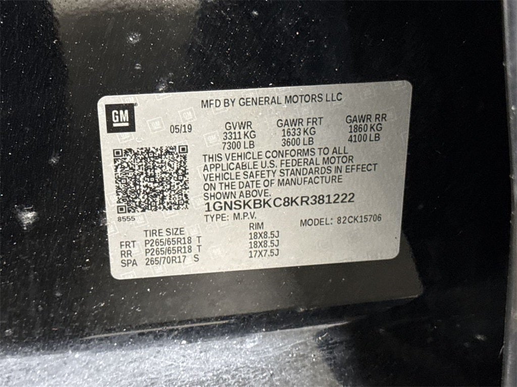 2019 Chevrolet Tahoe LT