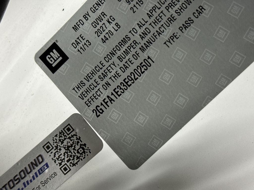 2014 Chevrolet Camaro 1LS