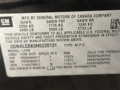 2017 Chevrolet Equinox LT