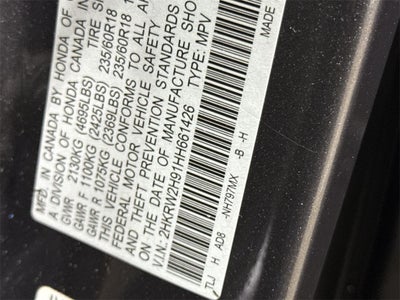 2017 Honda CR-V Touring