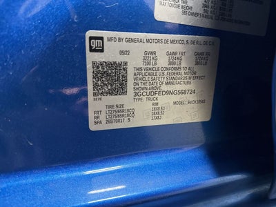 2022 Chevrolet Silverado 1500 LT Trail Boss