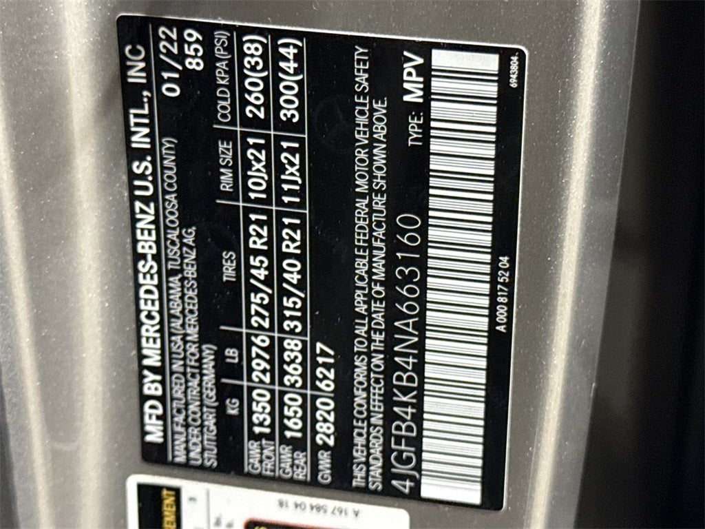 2022 Mercedes-Benz GLE GLE 350