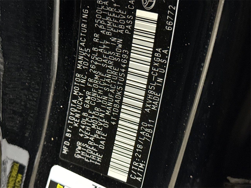 2026 Toyota Camry Base