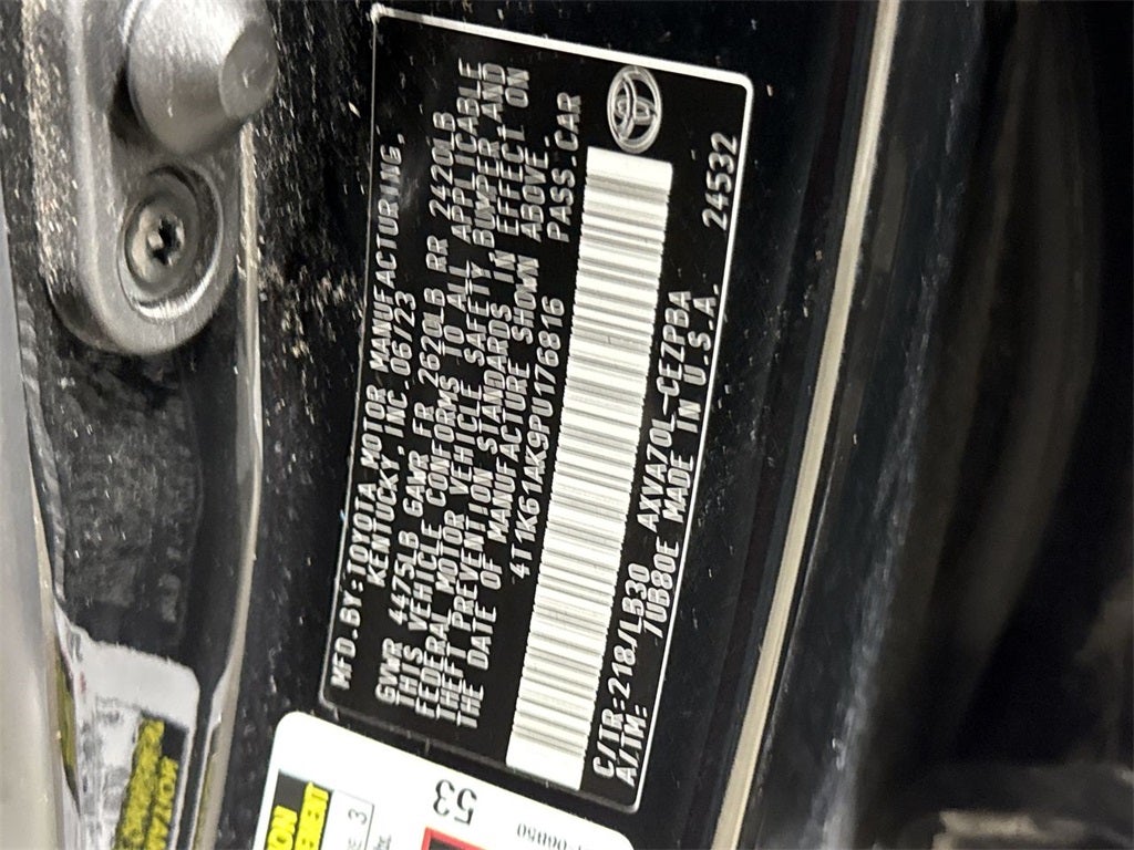 2023 Toyota Camry XSE